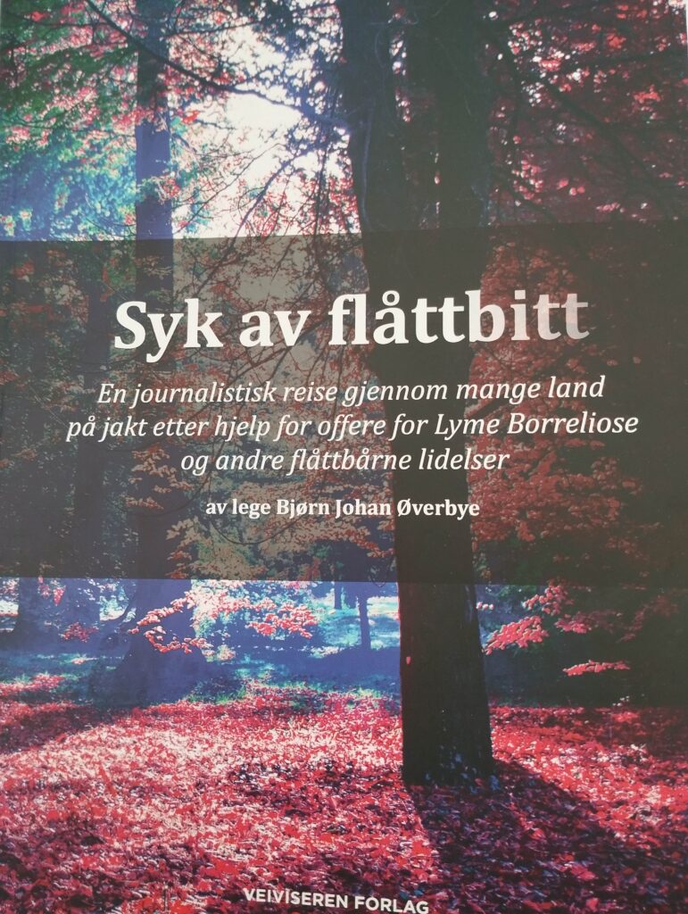 Bjørn Øverbye, bok, syk av flåttbitt